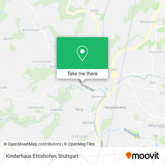 Kinderhaus Ettishofen map