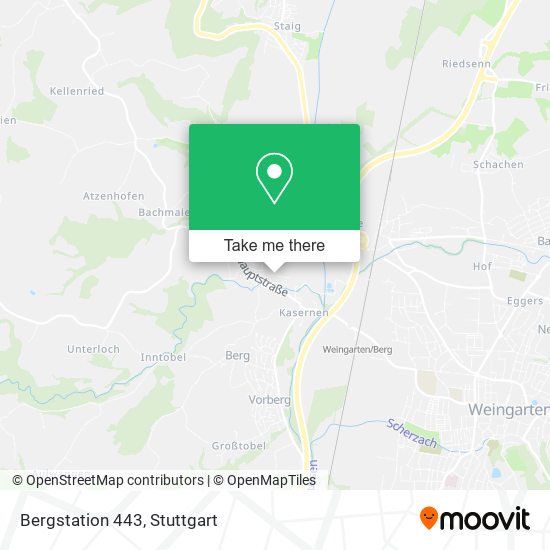 Карта Bergstation 443