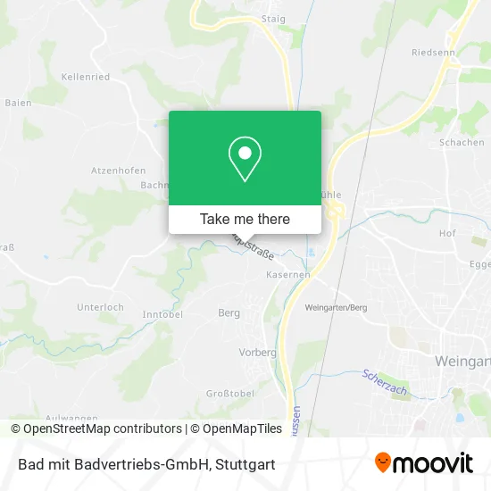 Карта Bad mit Badvertriebs-GmbH