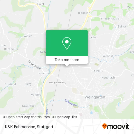 Карта K&K Fahrservice