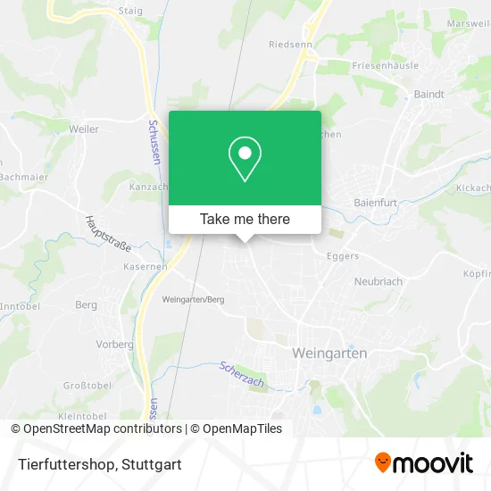 Карта Tierfuttershop