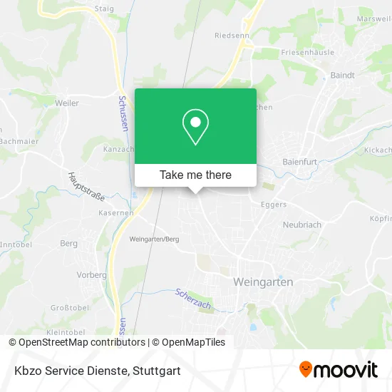 Карта Kbzo Service Dienste