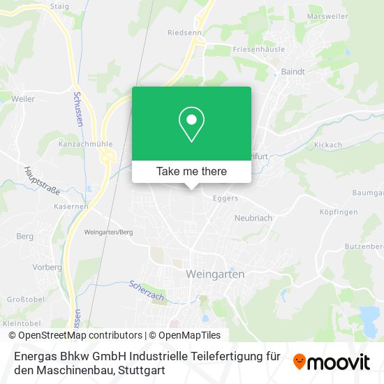 Карта Energas Bhkw GmbH Industrielle Teilefertigung für den Maschinenbau