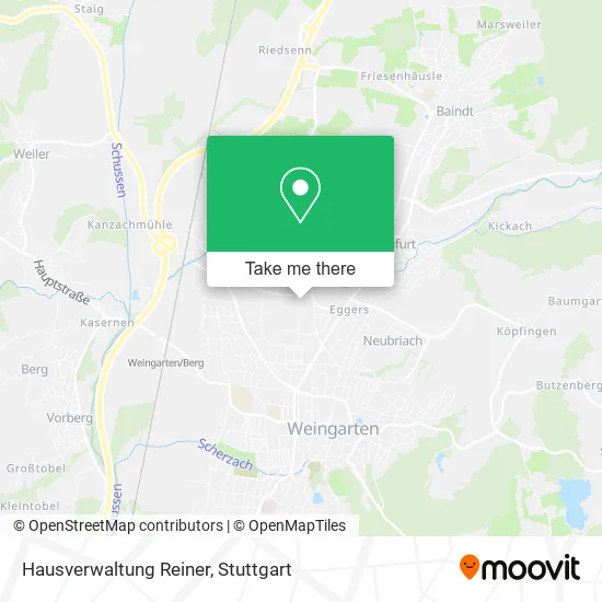 Карта Hausverwaltung Reiner