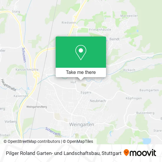 Pilger Roland Garten- und Landschaftsbau map