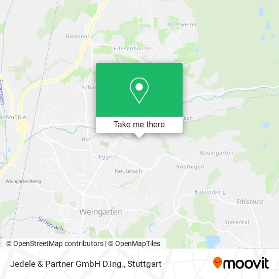 Jedele & Partner GmbH D.Ing. map