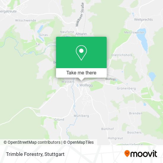 Trimble Forestry map