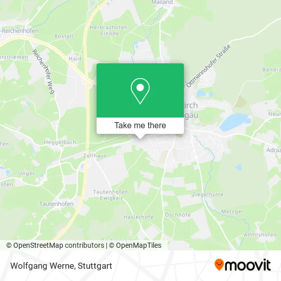 Карта Wolfgang Werne