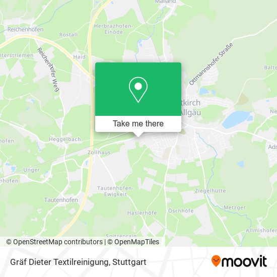 Карта Gräf Dieter Textilreinigung