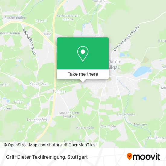 Карта Gräf Dieter Textilreinigung