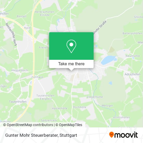 Gunter Mohr Steuerberater map
