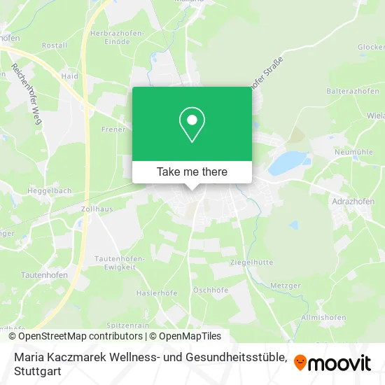 Карта Maria Kaczmarek Wellness- und Gesundheitsstüble