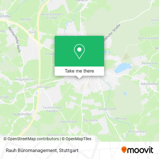 Карта Rauh Büromanagement