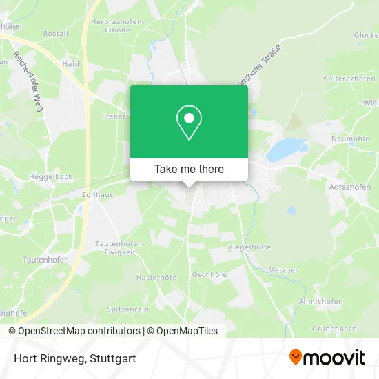 Карта Hort Ringweg