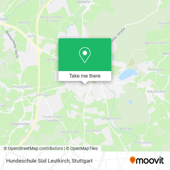 Hundeschule Süd Leutkirch map