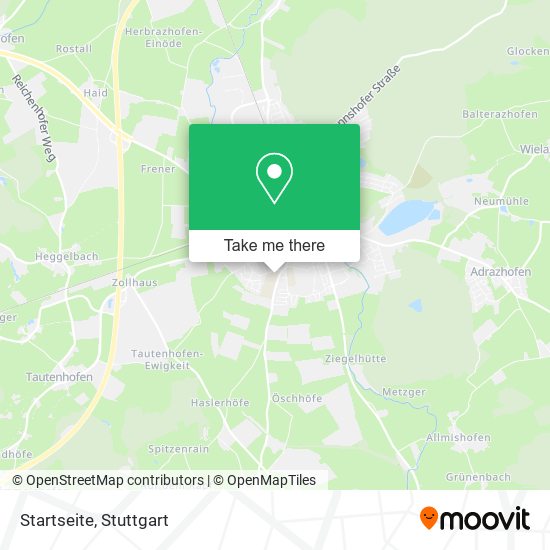 Карта Startseite