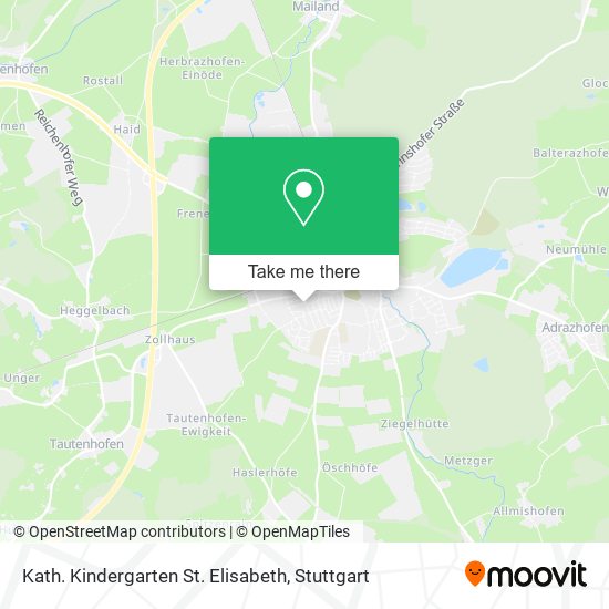 Kath. Kindergarten St. Elisabeth map