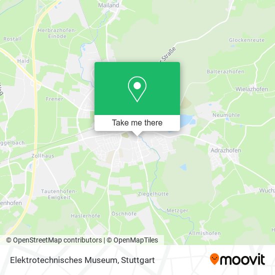 Elektrotechnisches Museum map