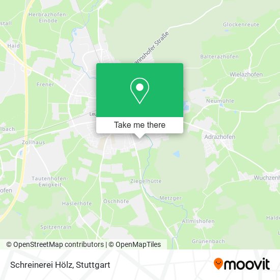 Schreinerei Hölz map