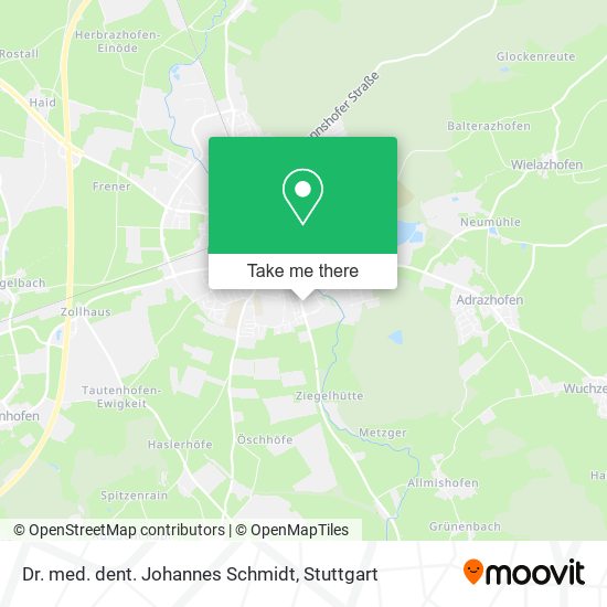 Dr. med. dent. Johannes Schmidt map