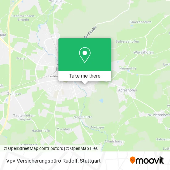 Карта Vpv-Versicherungsbüro Rudolf