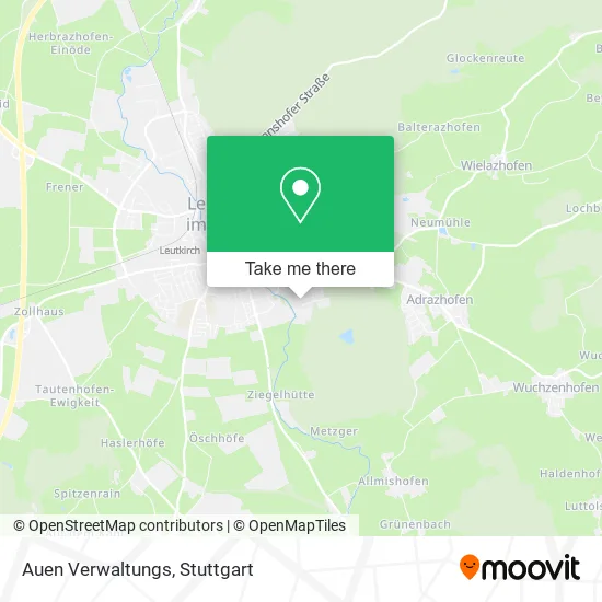Карта Auen Verwaltungs