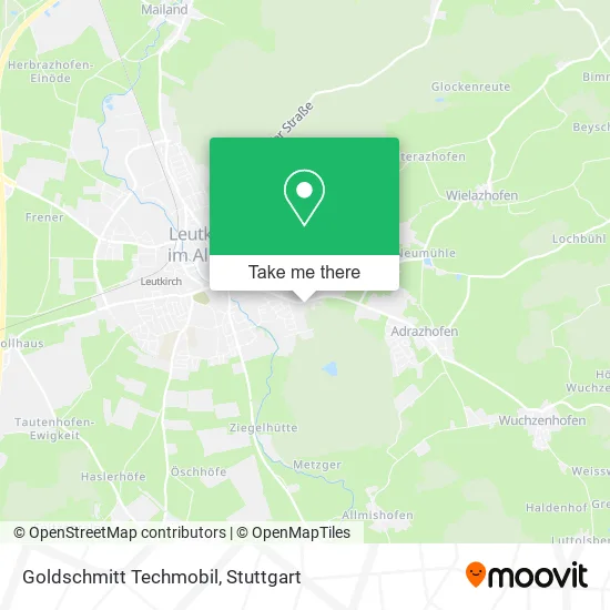 Карта Goldschmitt Techmobil