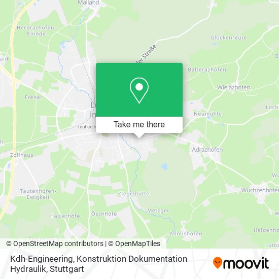 Kdh-Engineering, Konstruktion Dokumentation Hydraulik map