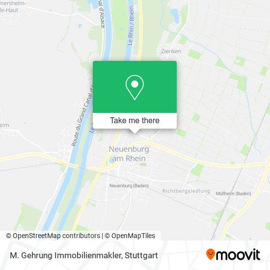 M. Gehrung Immobilienmakler map