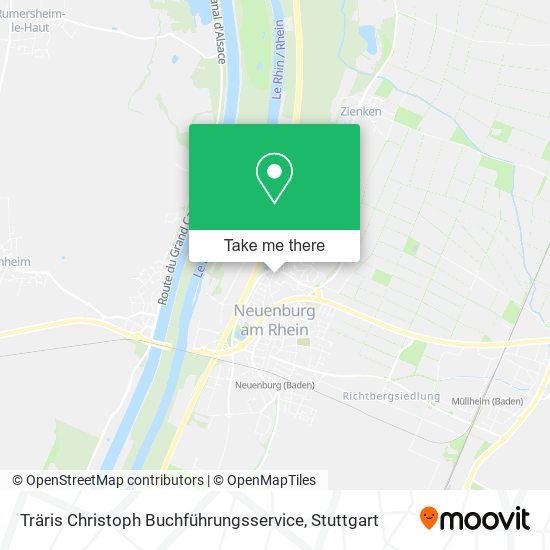 Träris Christoph Buchführungsservice map