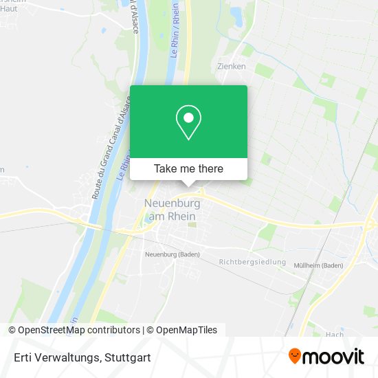 Карта Erti Verwaltungs