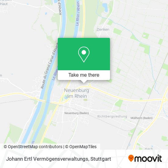 Johann Ertl Vermögensverwaltungs map