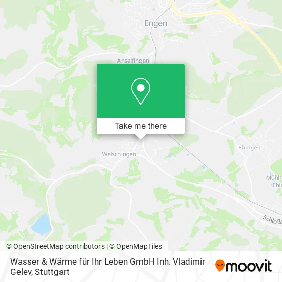 Карта Wasser & Wärme für Ihr Leben GmbH Inh. Vladimir Gelev