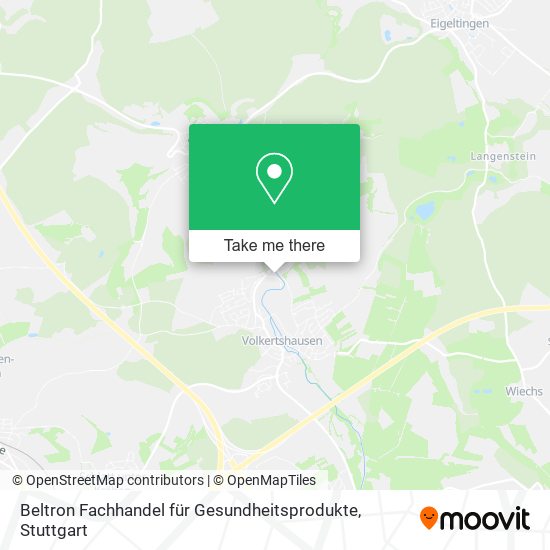 Beltron Fachhandel für Gesundheitsprodukte map