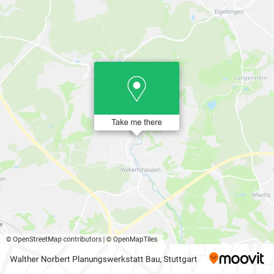 Карта Walther Norbert Planungswerkstatt Bau