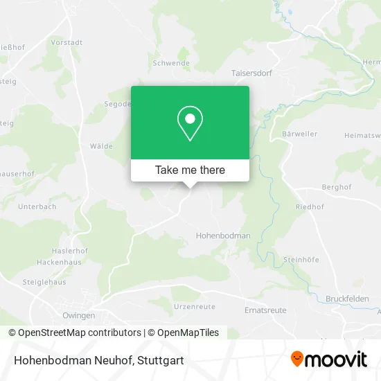 Карта Hohenbodman Neuhof