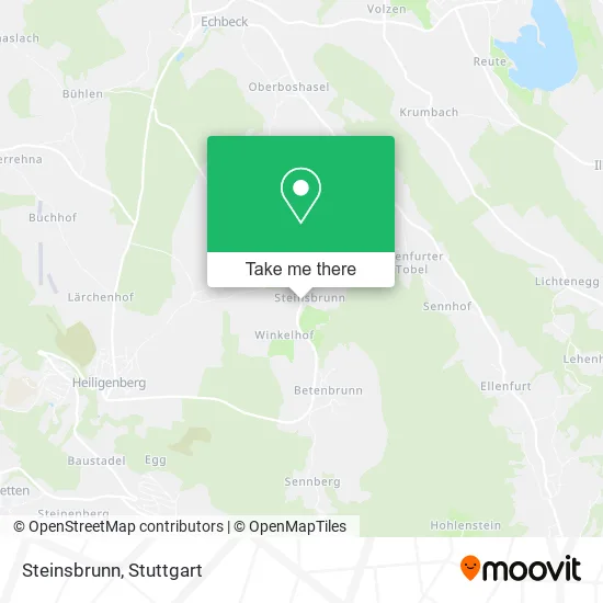 Карта Steinsbrunn