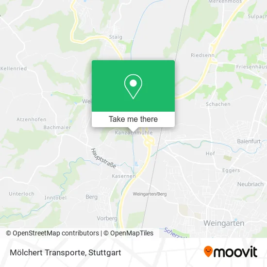 Карта Mölchert Transporte