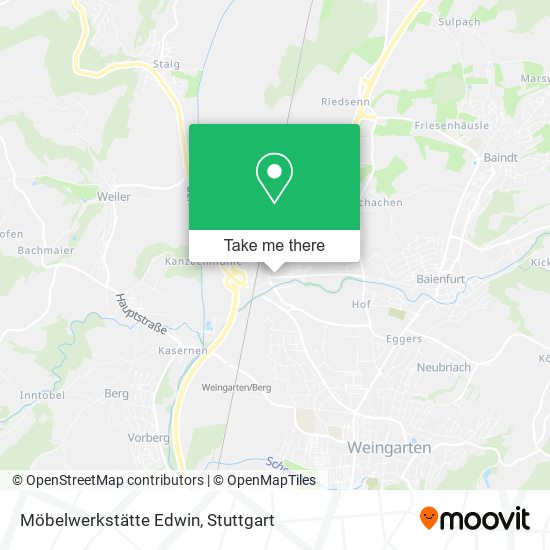 Möbelwerkstätte Edwin map