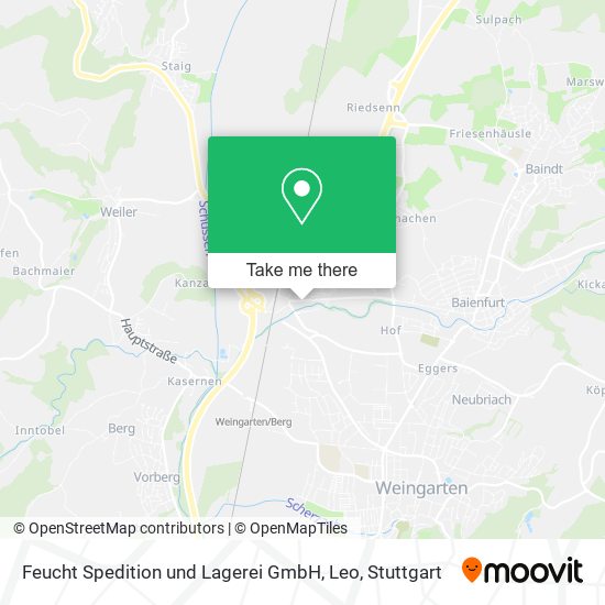 Feucht Spedition und Lagerei GmbH, Leo map