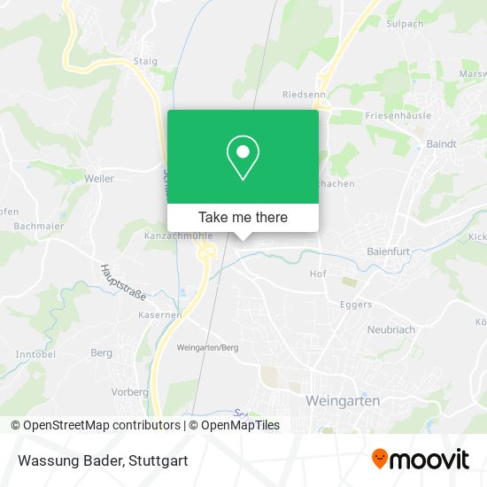 Wassung Bader map