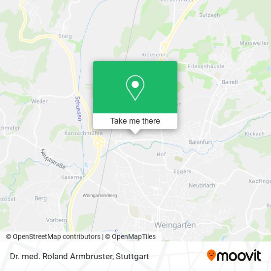 Dr. med. Roland Armbruster map