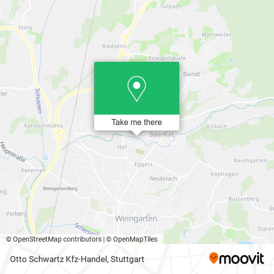 Otto Schwartz Kfz-Handel map