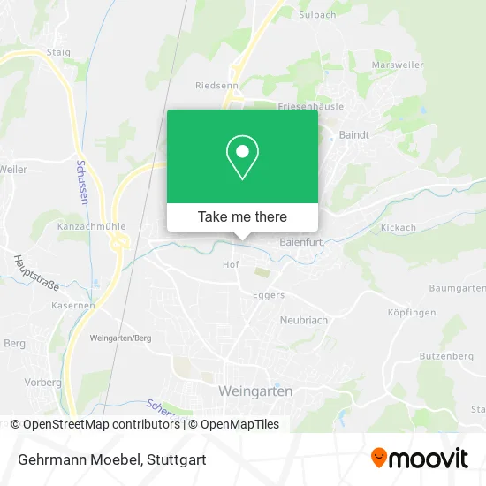 Карта Gehrmann Moebel