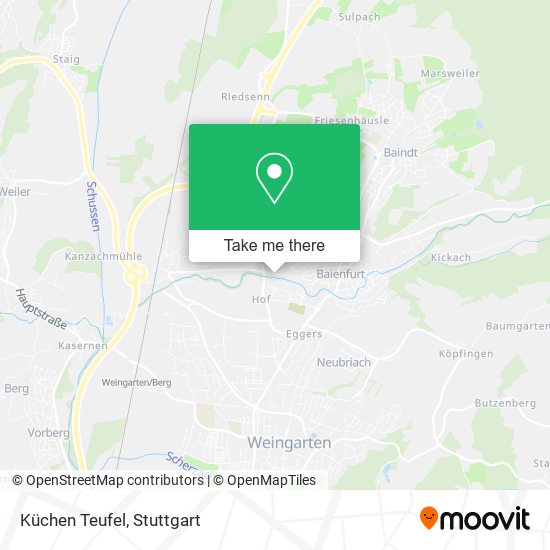 Карта Küchen Teufel