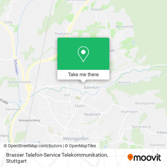 Brasser Telefon-Service Telekommunikation map