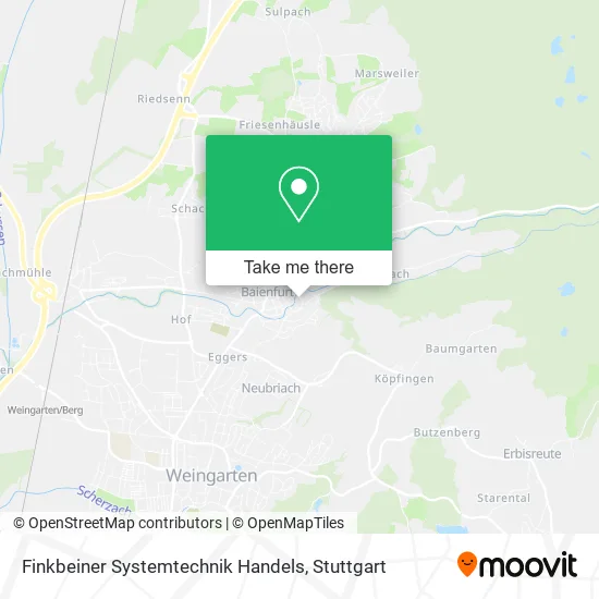 Карта Finkbeiner Systemtechnik Handels