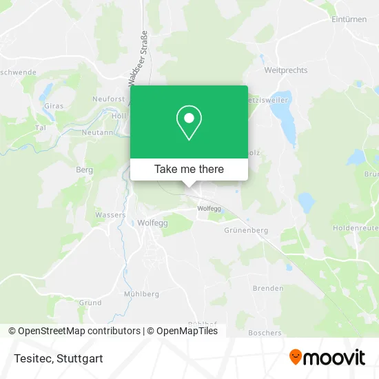 Tesitec map