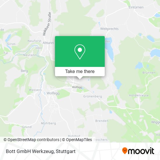 Bott GmbH Werkzeug map