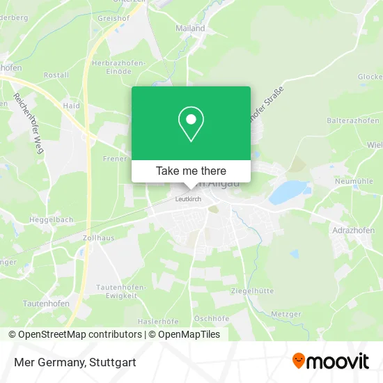 Карта Mer Germany
